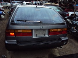 1992 HONDA ACCORD LX SW, 2.2L AUTO, COLOR GRAY, STK A15181